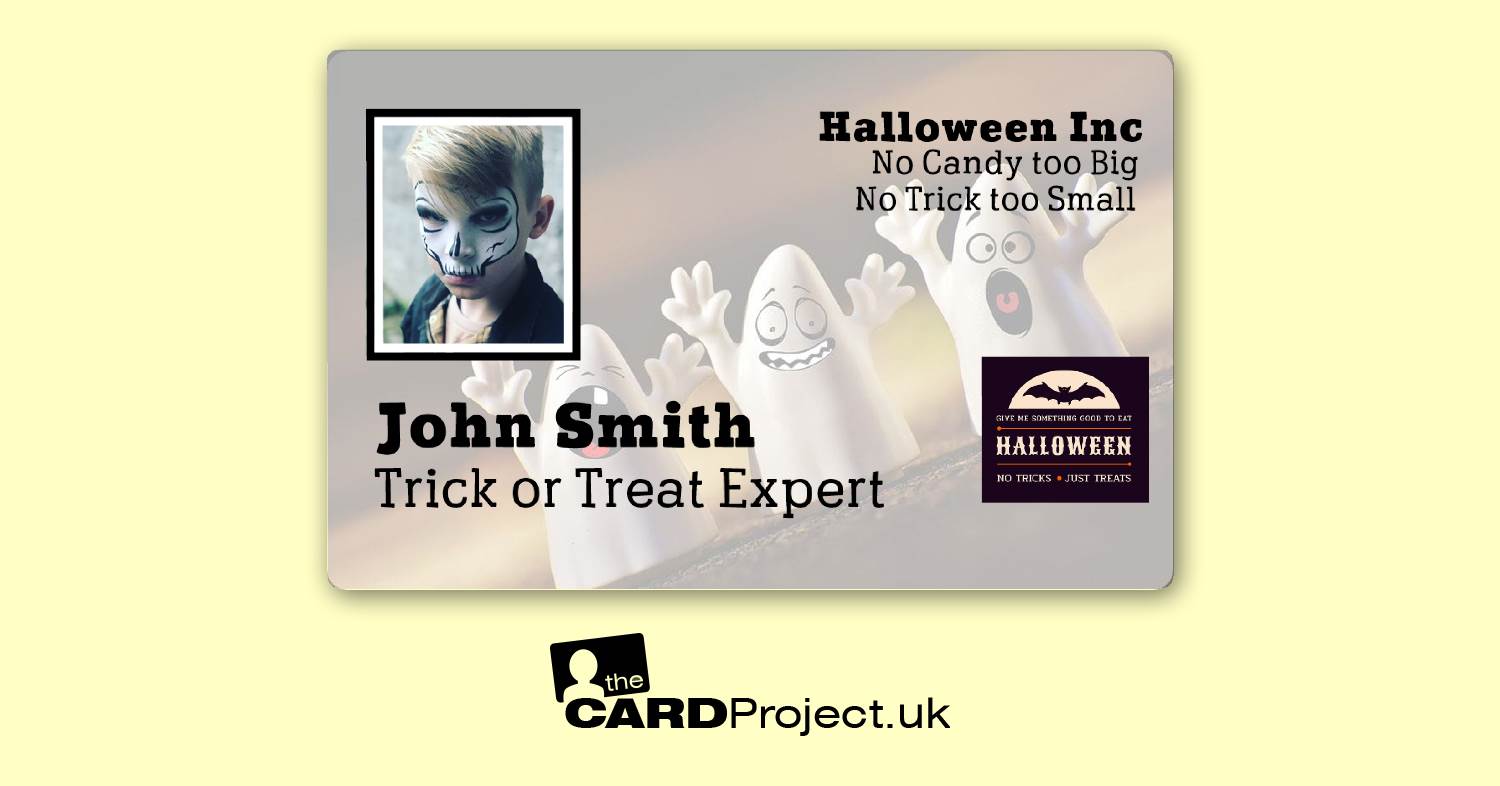 Halloween Trick or Treat Business Card